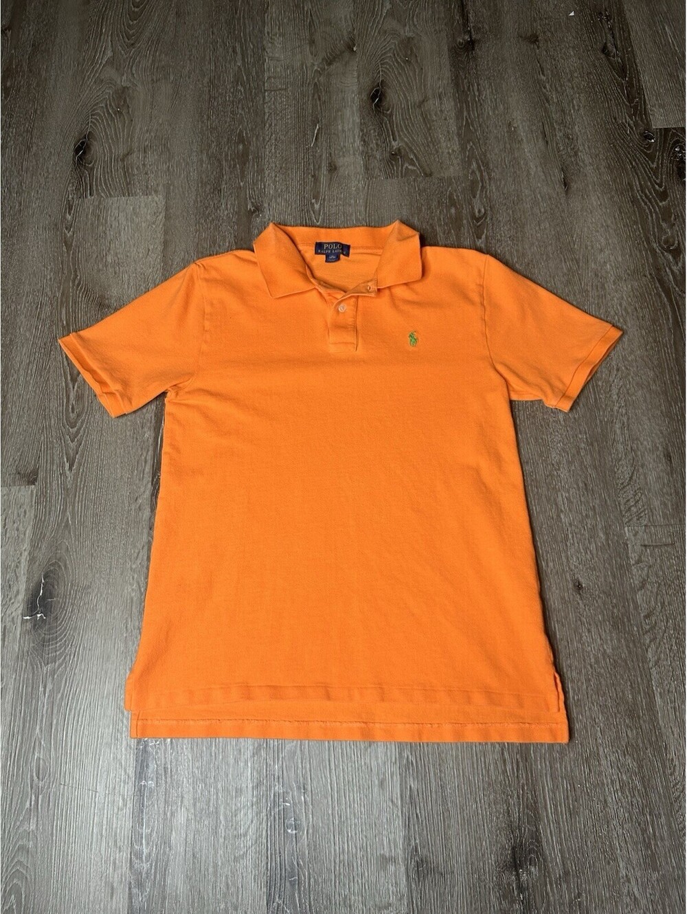 Polo Ralph Lauren Polo Shirt Orange Youth XL Short Sleeve